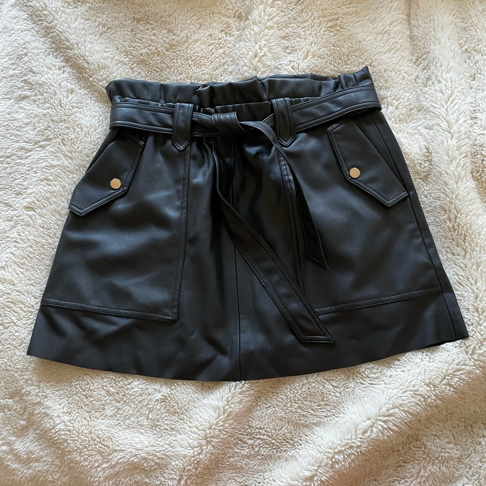 Leather Zara Skirt